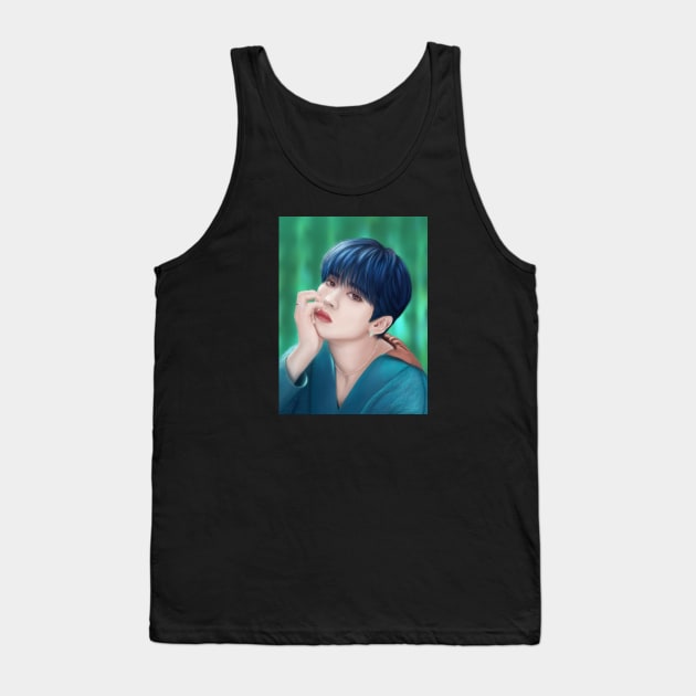 Lee Know , Stray kids , Limbo Tank Top by noirglare